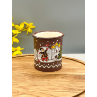 Стакан 280 мл середній обрійний "Різдво"