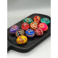 Писанка "велика" без нитки (складніший орнамент) 6*4,5 см